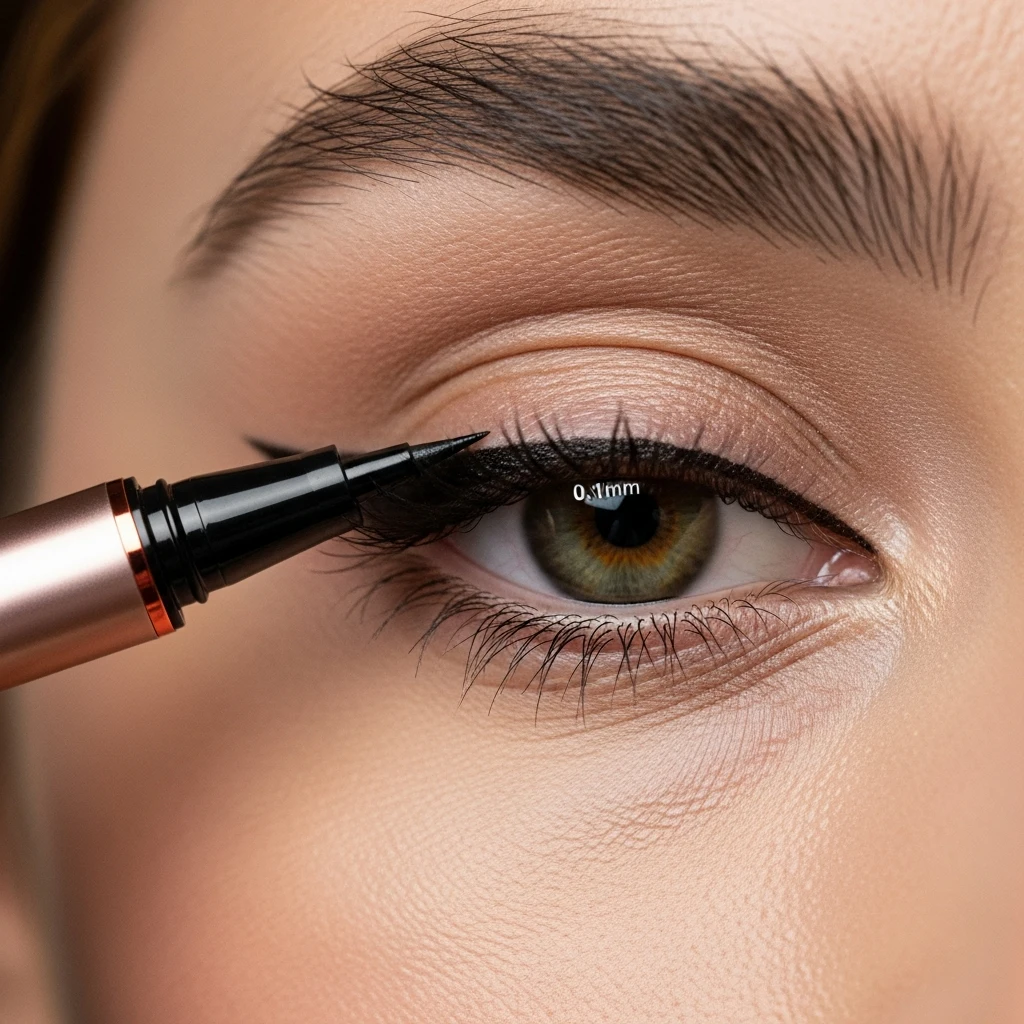The Anatomy of a Great Eyeliner Why the 0.1mm Tip Liquid Eye Liner is a Game Changer