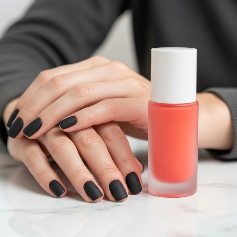 The Ultimate Winter Trend Pairing Matte Nail Polish with Hydrated Cuticles
